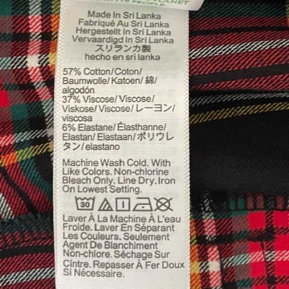 J. CREW Tartan Stewart Plaid Crop Straight Pant 16 - Picture 11 of 16